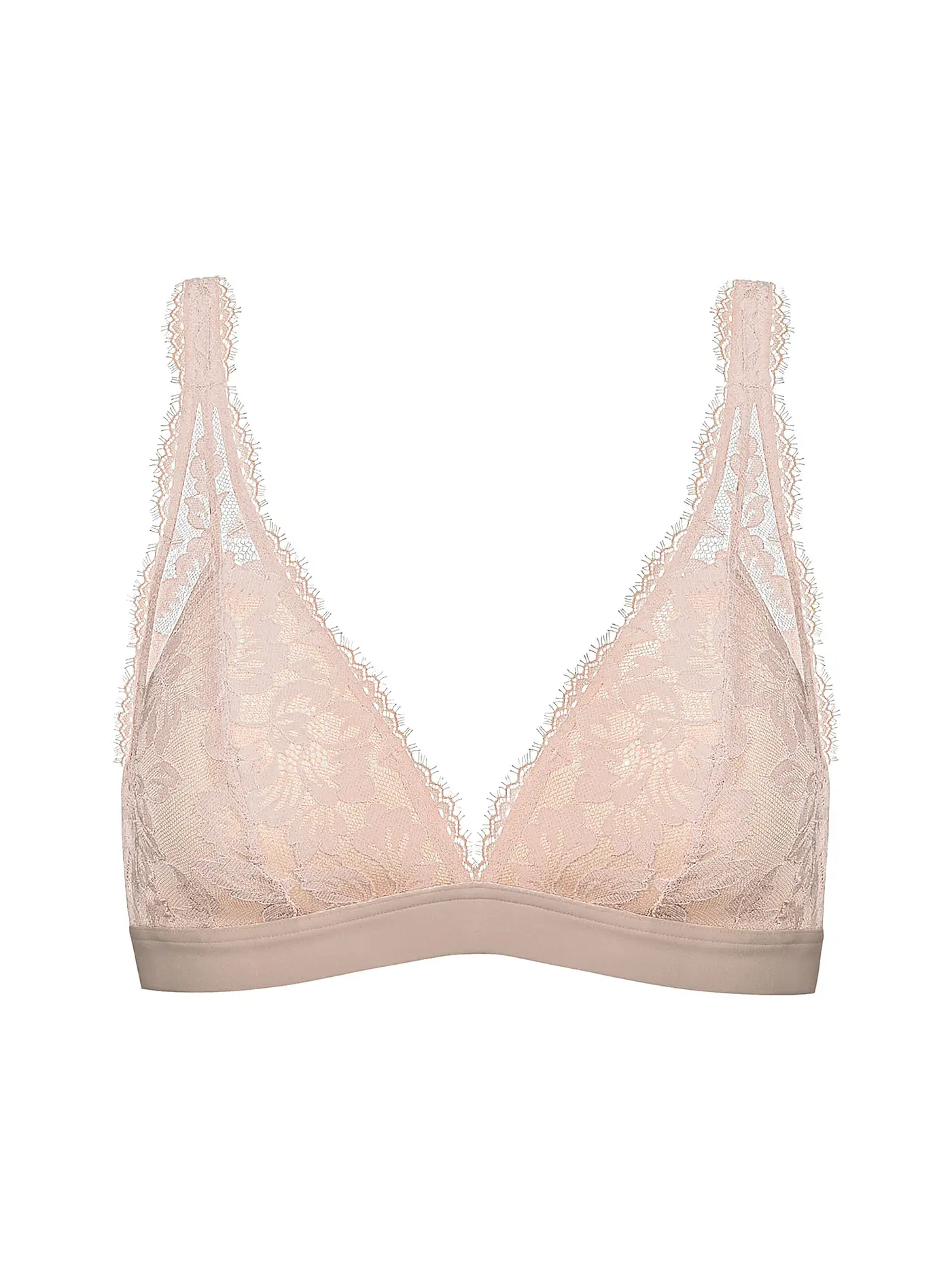 MEY | Triangle BH POETRY VOUGE schwarz | rosa